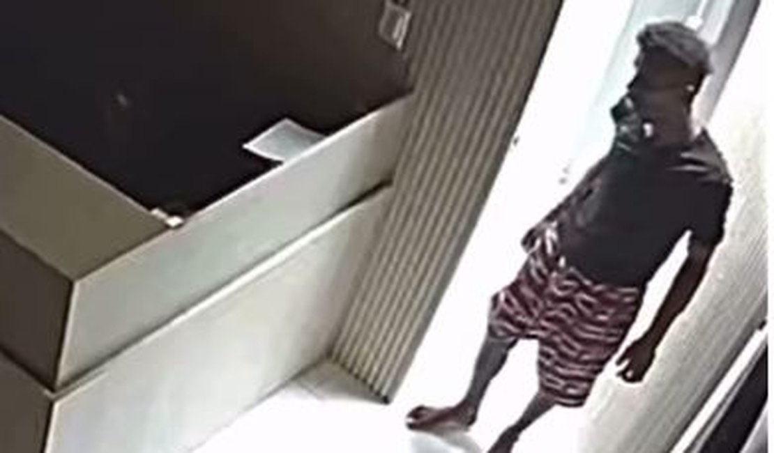 Homem é flagrado furtando clínica no bairro do Poço; prejuízo foi de R$15 mil