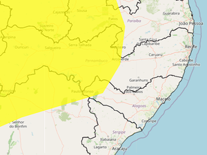 Inmet alerta para baixa umidade em 12 cidades do Sertão de Alagoas