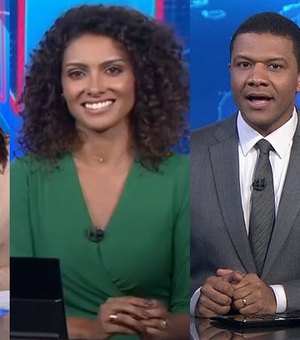 Jornal Nacional ganha três novos apresentadores na Globo
