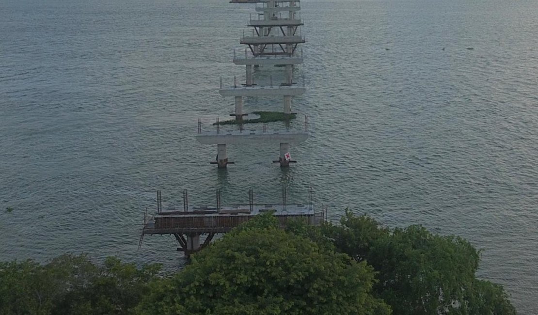 Renan Filho diz que Ponte Penedo / Neópolis fica pronta este ano e vai transformar o Sul de Alagoas