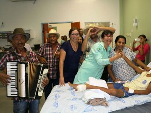 Forró ajuda na recuperação de pacientes do HEDH