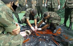 Exército realiza curso na Marinha do Brasil e fotos são publicadas com máscara fake
