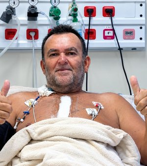 Paciente de Arapiraca se recupera bem após cirurgia cardíaca de alta complexidade