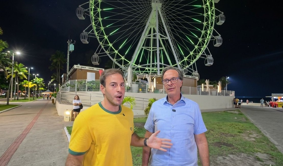 Ex-ministro de Bolsonaro e vereador comparam orla de Recife com Maceió