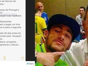 Agente de Neymar detona Felipão: 'velho babaca e asqueroso'