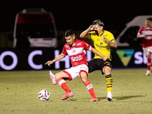 São Bernardo marca no segundo tempo e vence o CRB por 3 a 1, de virada