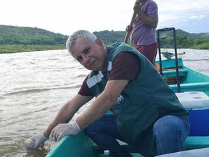 Instituto do Meio Ambiente investiga mortandade de peixes em Jequiá da Praia