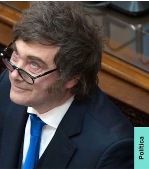 Javier Milei chega ao Brasil para agendas com Flávio Bolsonaro e Tarcísio