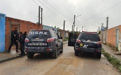 Operação do MPAL e SSP cumpre mandados contra grupos criminosos envolvidos com tráfico de entorpecentes e roubo de veículos