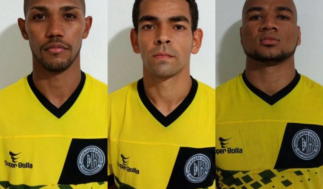 Gilmar, Edjailson e Jeferson Baiano com nomes publicados no BID.