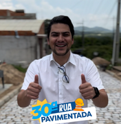 Pavimentação avança em Santana do Ipanema: 30 ruas em oito meses