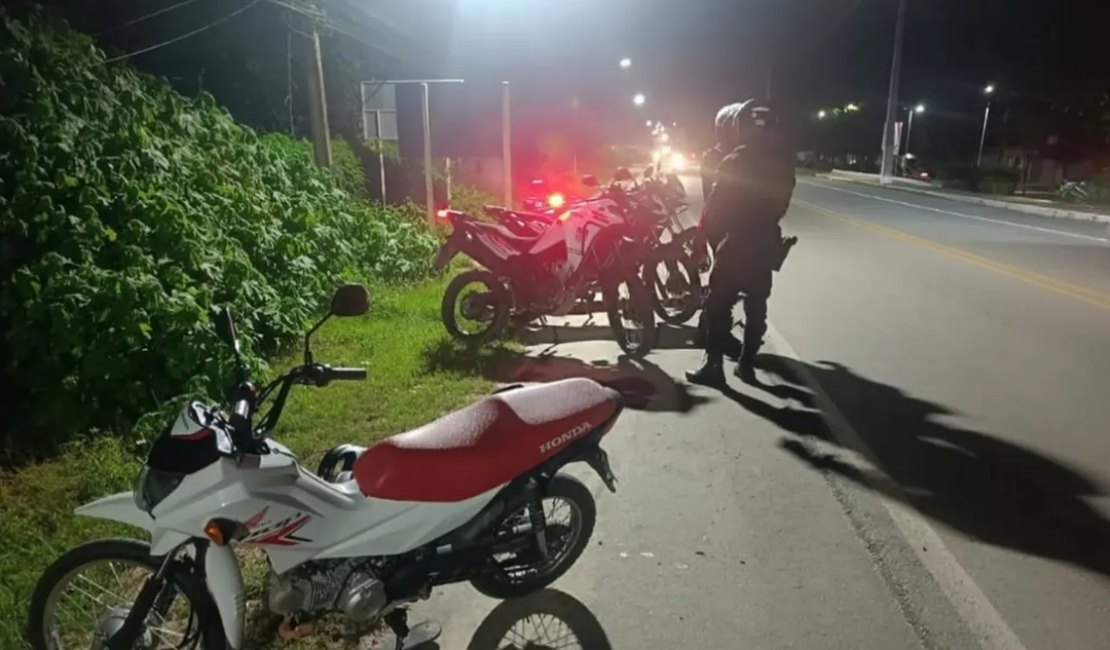 Perseguição em Penedo termina com policial ferido e motociclista detido