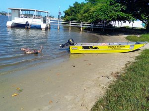 Força Tarefa localiza na Lagoa Mundaú corpo de homem que estava desaparecido