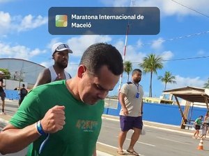 Arapiraquense percorre 63 km em dois dias na Maratona Internacional de Maceió