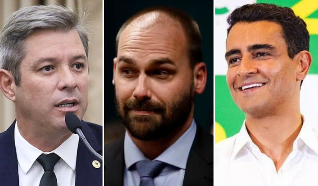 Lista de Eduardo com candidatos da família Bolsonaro em AL exclui Bebeto e JHC; confira