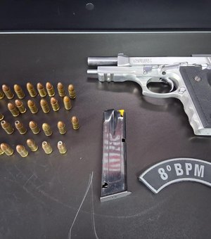 Polícia Militar flagra tráfico de drogas no Sertão e apreende arma em Rio Largo