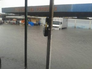 Chuvas causam alagamentos na capital e interior de Alagoas