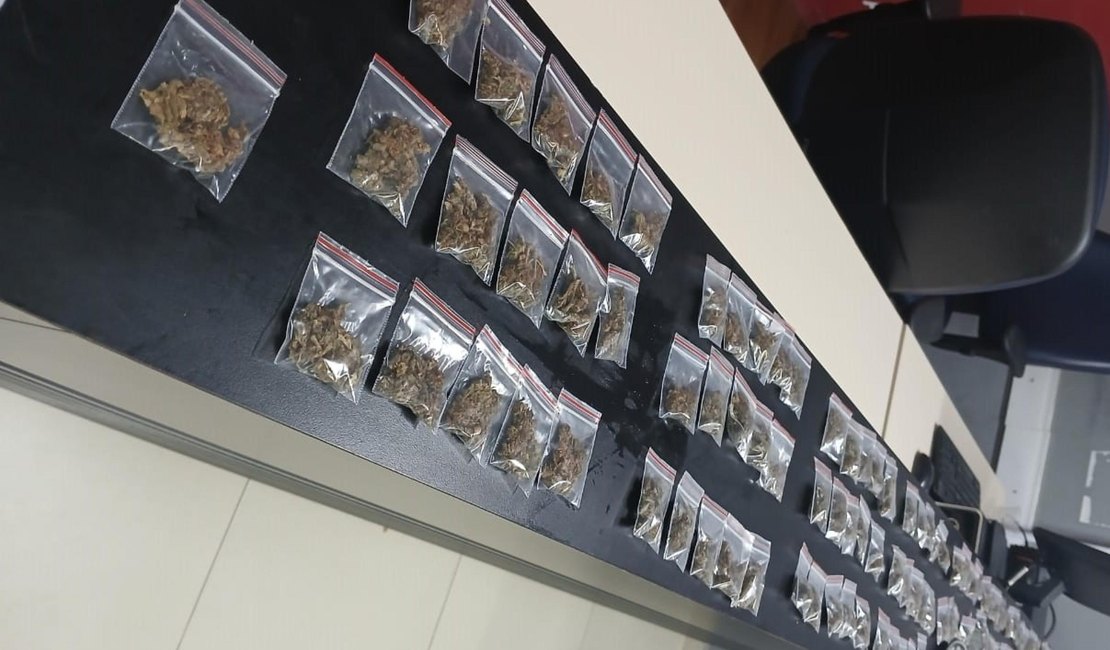 Jovens são presos em flagrante por tráfico de drogas em Maragogi