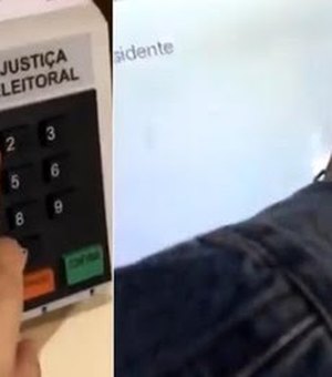 Eleitor é detido por filmar urna eletrônica durante votação em Delmiro Gouveia