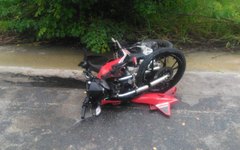  Motociclista fica ferido em acidente na AL-105