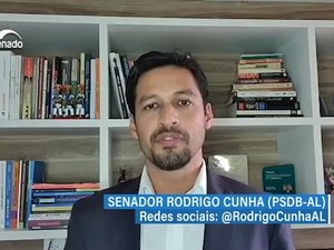 Rodrigo Cunha pede urgência na aprovação de projeto que obriga transparência a dados da pandemia