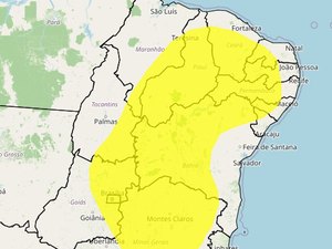 Inmet alerta para baixa umidade em 47 municípios de Alagoas nesta quinta (1º)