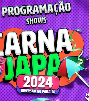 Carnaval de Japaratinga terá shows de Kuarto de Empregada e Juninho Love