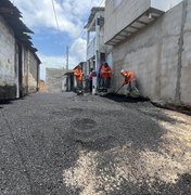 Travessas do Conjunto Bela Vista, no Benedito Bentes, recebem pavimentação