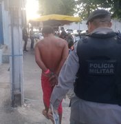 Homem é preso em flagrantes furtando pousada na Ponta Verde