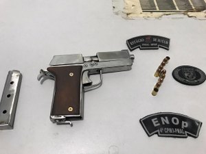 Homem com pistola artesanal é preso em Arapiraca