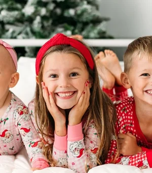 Fotos de Natal: mãe revela truque 'duvidoso' para as crianças sorrirem
