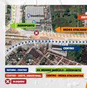 Trânsito nas imediações do Viaduto da PRF sofrerá alterações a partir desta quarta (06)