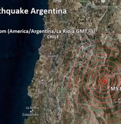 [Vídeo] Terremoto de magnitude 5,9 atinge Argentina; imprensa local relata fumaça no chão