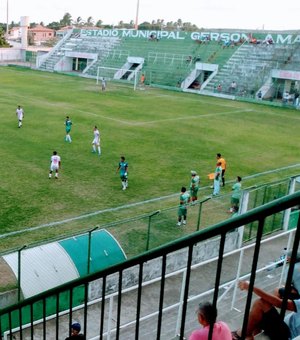 Coruripe vence jogo amistoso contra o Dorense no estádio Gerson Amaral 
