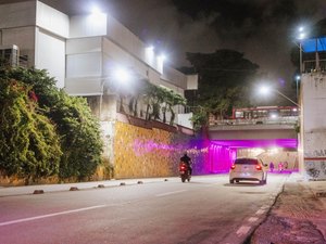 Maceió ganha iluminação lilás em apoio à conscientização e combate à violência contra a mulher