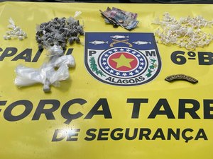 Jovens são presos com drogas em Matriz de Camaragibe