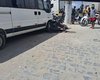 Homem fica ferido após colisão entre moto e van, no Distrito Industrial, em Maceió