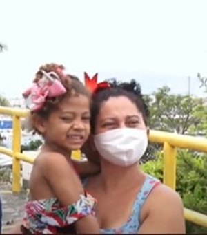 Casal de Rio Grande do Norte lança campanha para conseguir cirurgia de filha em Maceió