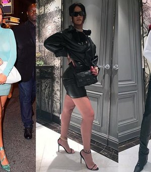 Rihanna cobre a barriga em fotos e aumenta rumores de gravidez
