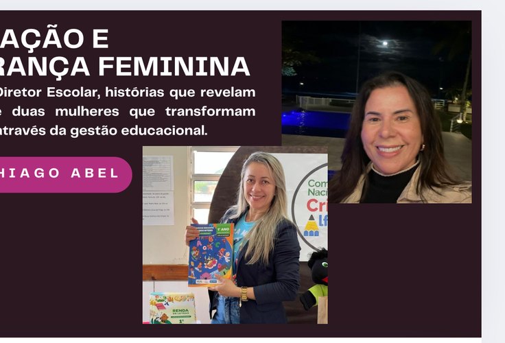 DIA DO DIRETOR ESCOLAR - EDUCAÇÃO E LIDERANÇA FEMININA