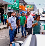 Chico Filho comemora novas permissões para taxistas em Maceió