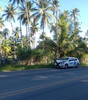 Carro da BRK invade contramão, atropela e mata pedestre na AL-101 Norte