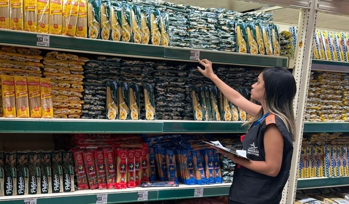 Procon Maceió divulga pesquisa com variação de preços da cesta básica em agosto