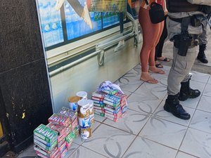 [Vídeo] Duas mulheres são presas após furtarem cerca de R$ 4 mil reais em produtos em Major Izidoro
