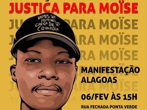 Maceió também terá protesto contra assassinato do congôles Moïse Kabagambe