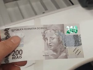 Em Pão de Açúcar, criminosos vão a feira, fazem compras e pagam com notas falsas de R$ 200 Reais