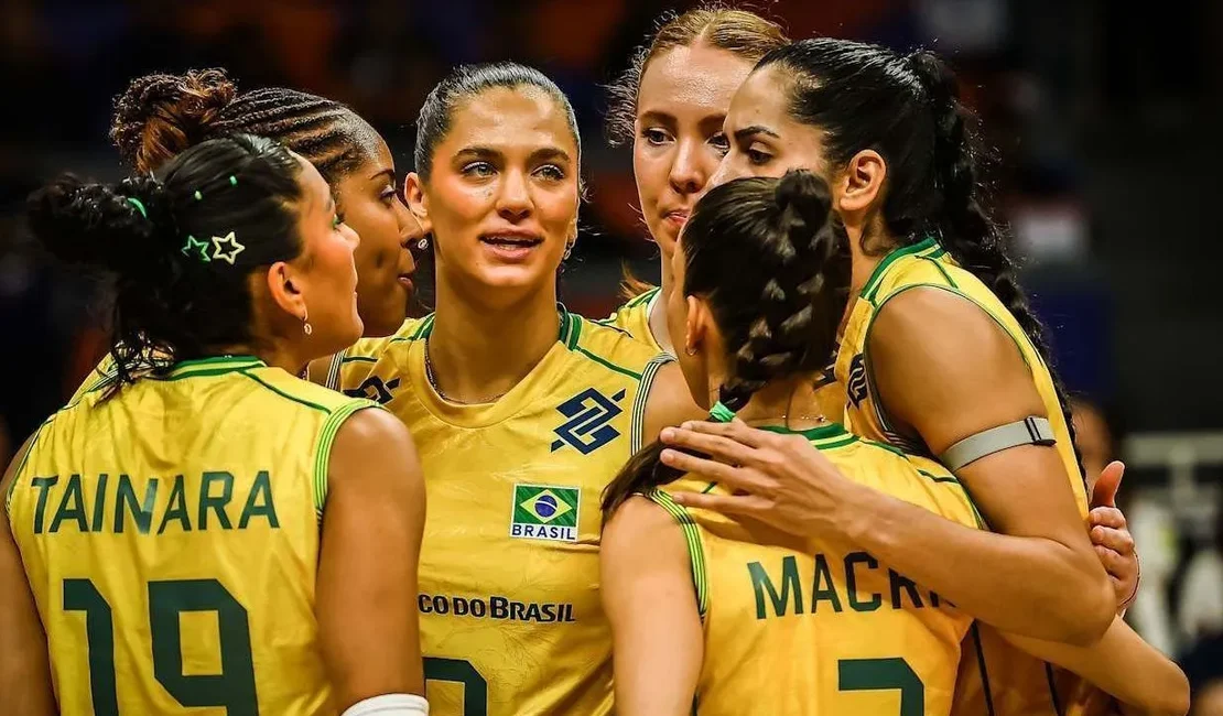 Brasil vence Bulgária com tranquilidade e segue 100% na VNL feminina