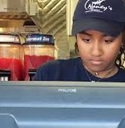 Caçula de Obama está trabalhando em restaurante dos EUA