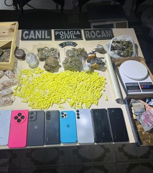 Polícia fecha 'ponto', prende homem e apreende drogas em Arapiraca