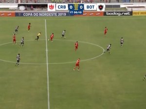 CRB empata com o Botafogo-PB e encara o Santa Cruz na segunda fase do Nordestão